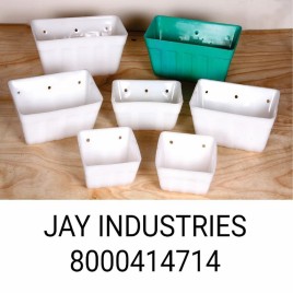White Plastic Elevator Bucket, Model Name/Number: 11