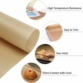 White Polyester Coated Standard Grade PTFE-Coated Woven Fibreglass Fabric, Plain, For Bag