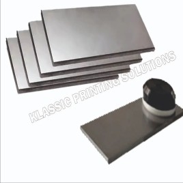 White Stainless Steel pad printing plate