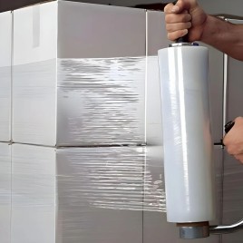 White Stretch Film Roll, 150 m