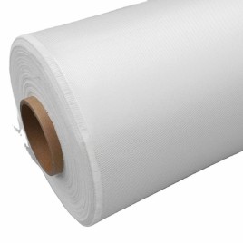 White/Grey Fiber Glass Filter Fabric For Molten Aluminum Filtration