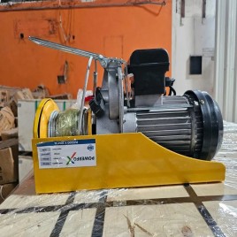 With Trolley Fixed Mini Hoist Remote Single Phase.., For Construction