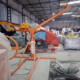 With Trolley Material Hoist LIFT MACHINE