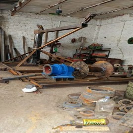 With Trolley Material Hoist Lifting Machine