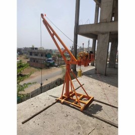 With Trolley Material Hoist Monkey Crane Lift