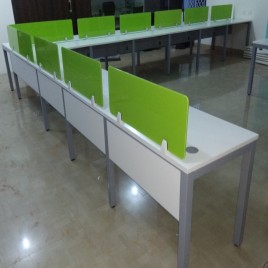 Wood Modular Office Work Station