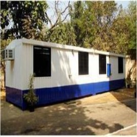 Wood Multicolor Portable Log Cabins, Size/dimension: Standard