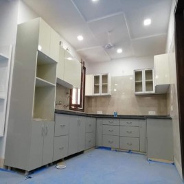 Wooden Modern Modular Kitchen Services