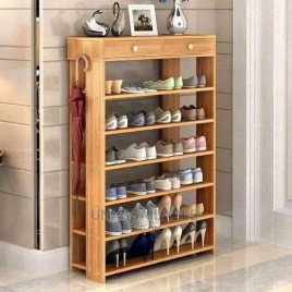 Wooden Shoe Rack