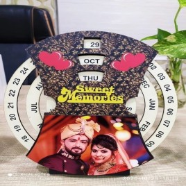 Wooden sublimation lifetime calender