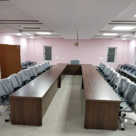 Wooden U Shape Conference Room Table For Office