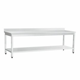 Work Table with Splash Back - 1200 mm, 4*2 Feet