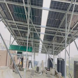Work With Labour Grid Tie Solar Power Plant Upgrade Service, For Industrial
