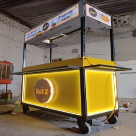 Yellow (Base) Food Ice Cream Cart