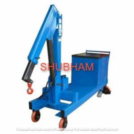 Yellow Counter Balance Floor Crane