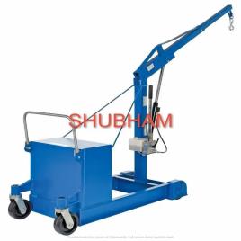 Yellow Counter Balance Floor Crane