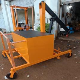 Yellow Counter Balance Floor Crane
