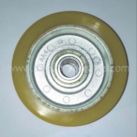 Yellow Side Support Wheel 100x40 51058754 51288932