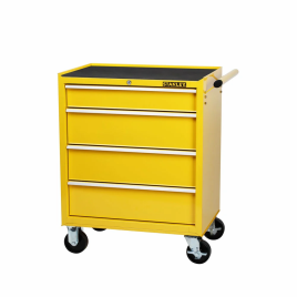 YELLOW STMT1-75063 STANLEY 4 DRAWER TROLLEY, For Industrial