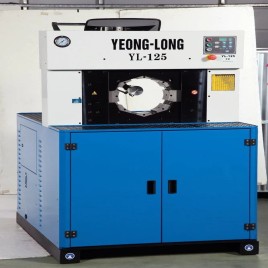Yl 125 6 inch Production Crimping Machine Make Yeong Long, Horizontal