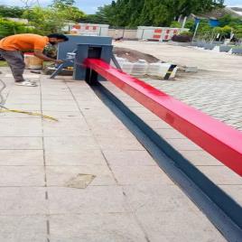 YSR Crash Resistant Boom Barrier, For Industrial, Mild Steel