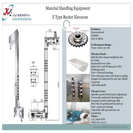 Z Type Bucket Elevators