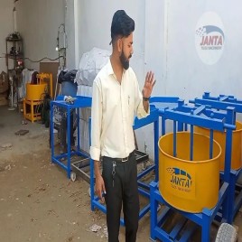 Zig Zag Interlocking tiles Machine