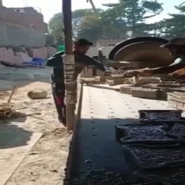 Zig Zag Interlocking tiles Machine