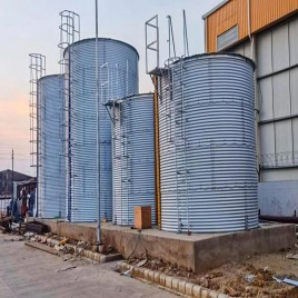 Zinc Aluminium Fire Fighting Water Storage Tank, 200000