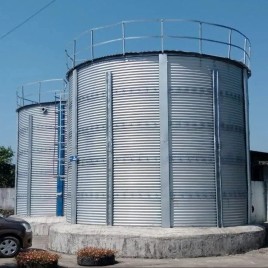 Zinc Aluminium Storage Water Tank, More than 50000 L