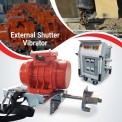 0.30 KW Aluminium Formwork External Shutter Vibrator, 7.2 Kgs, Capacity: 3470 N