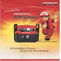 1 kva Honda Generator EP 1000, Single Phase