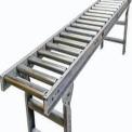 1 Mtr Steel Roller Conveyor, Capacity: 50 Kg/Feet