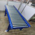1 Mtr Steel Roller Conveyor, Capacity: 50 Kg/Feet
