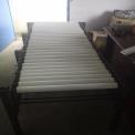 1 Mtr Steel Roller Conveyor, Capacity: 50 Kg/Feet