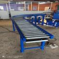 1 Mtr Steel Roller Conveyor, Capacity: 50 Kg/Feet