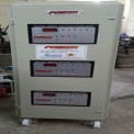 10 KVA Three Phase Digital Servo Voltage Stabilizer, For Residential, With Surge Protection