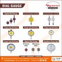 10 mm Dial Indicators, For Industrial, Model Name/Number: K02
