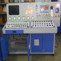 100 tons per hour Mobile Asphalt Drum Mix Plant Control Panel