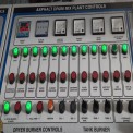 100 tons per hour Mobile Asphalt Drum Mix Plant Control Panel