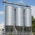 1000 MT FLAT Bottom Grain Storage Silo