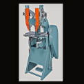 1068x680mm Mild Steel Dual Head Exam Pad Riveting Machine, 380V