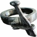 1/2 inch SS Pump Pipe Clamp, Heavy Duty