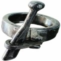 1/2 inch SS Pump Pipe Clamp, Heavy Duty