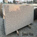 15-17 mm White Sweet Pink Granite, For Flooring