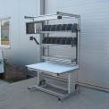 1500*750*2000 Mm Aluminum Profile Work Table