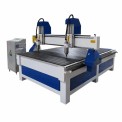 1530 Cnc Double Head Wood Router Machine, 4.5 kW