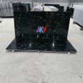 16 mm Fish Black Granite