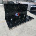 16 mm Fish Black Granite