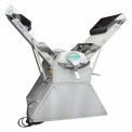 2 HP Stainless Steel (SS) Heavy Duty Dough Sheeter Machine, For Bakery, Capacity: 7 kg